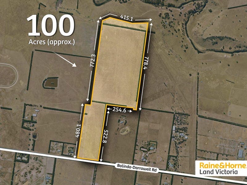 Lot 1, 463 BOLINDA-DARRAWEIT ROAD