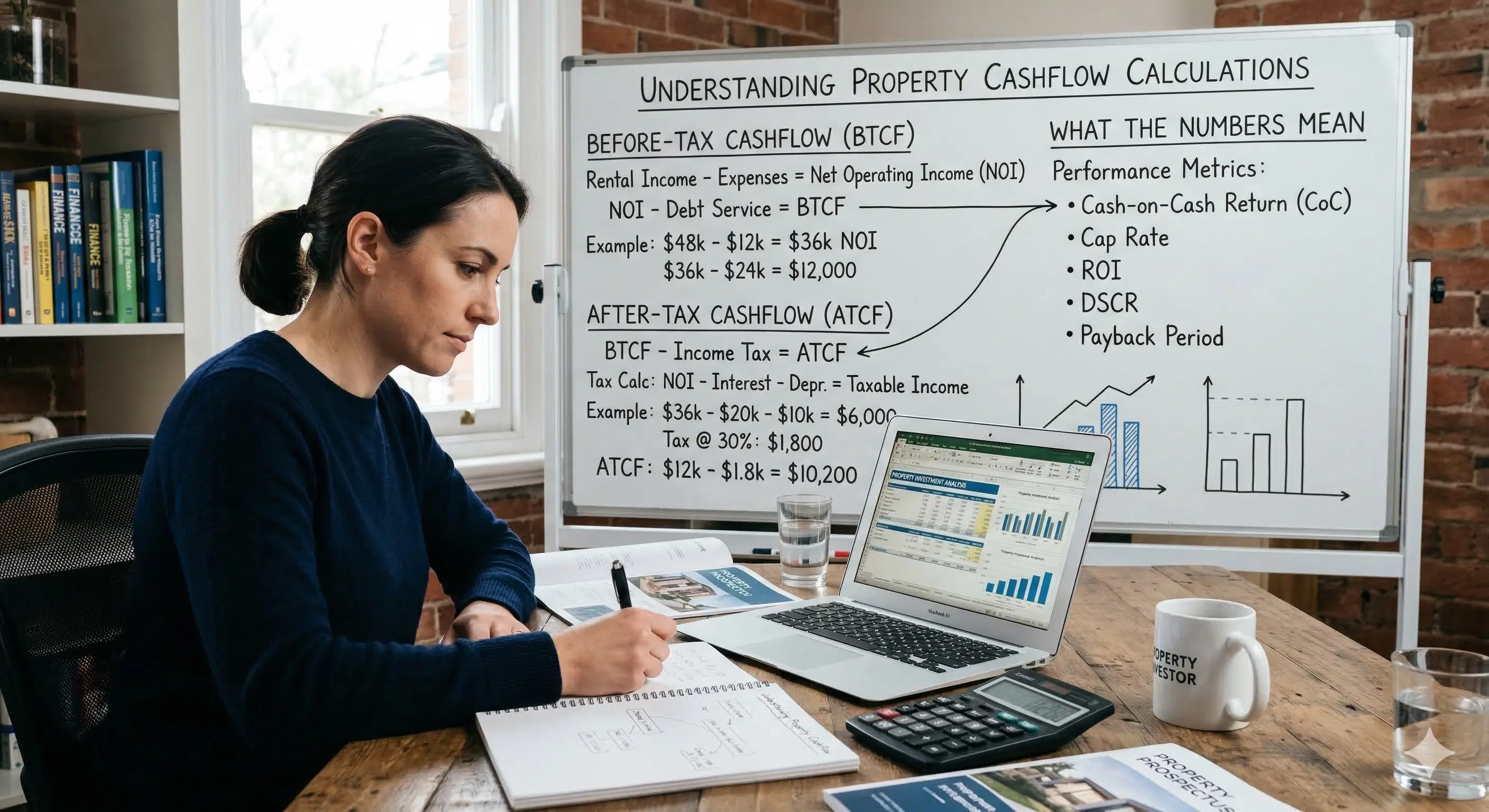 Understanding Property Cashflow Calculations: Before-Tax, After-Tax, and What the Numbers Actually Mean