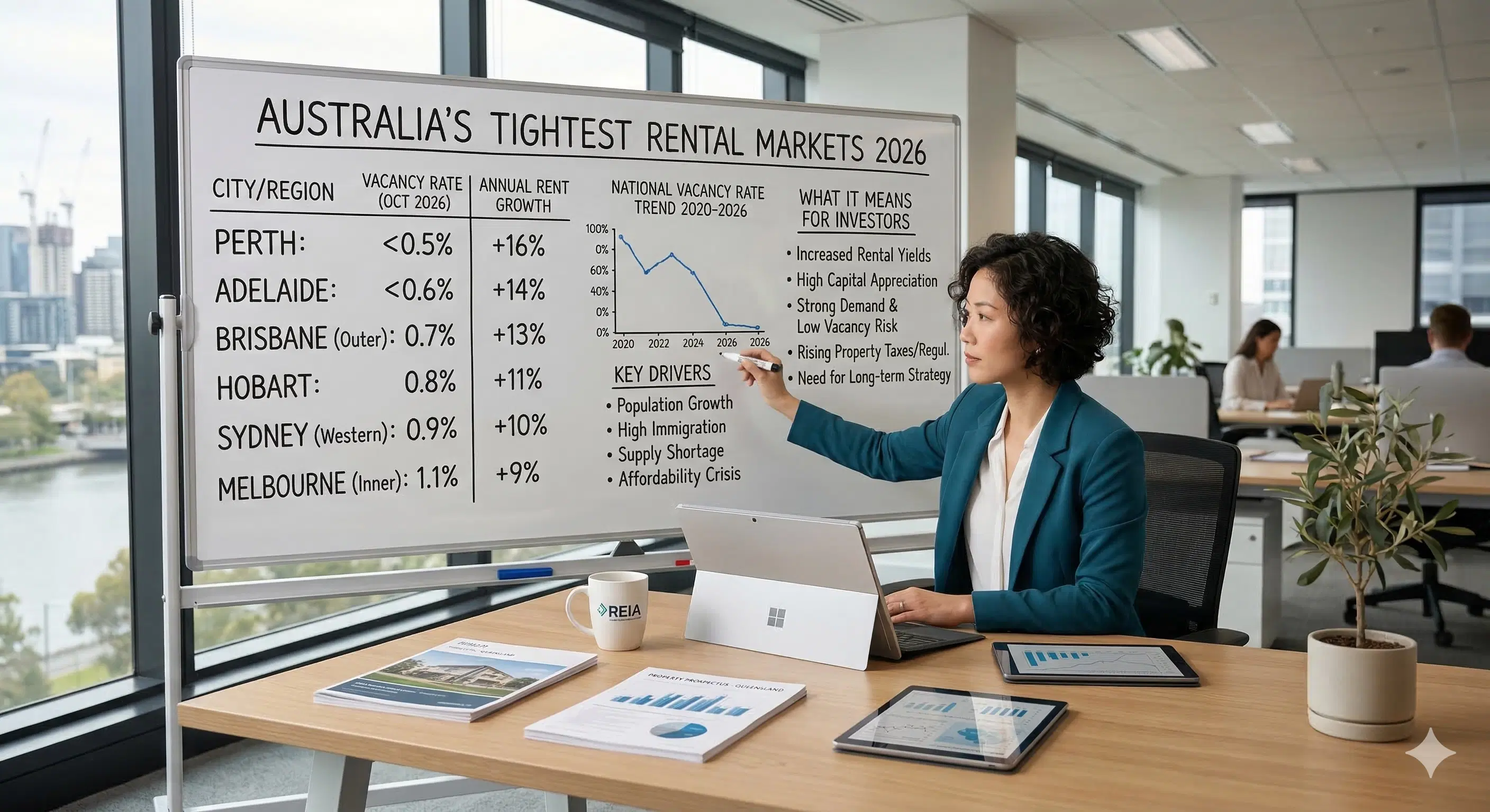 Australia's Tightest Rental Markets in 2026: Where Vacancy Rates Are Lowest and What It Means for Investors