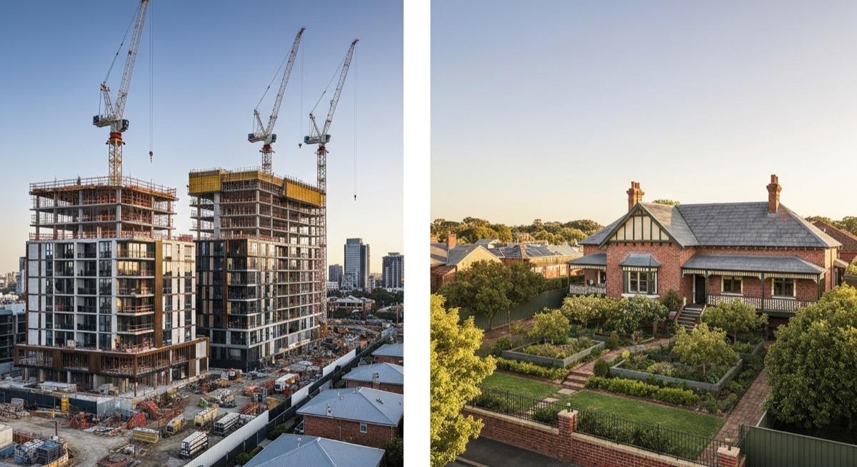 Off-the-plan vs established property investment comparison in Australia