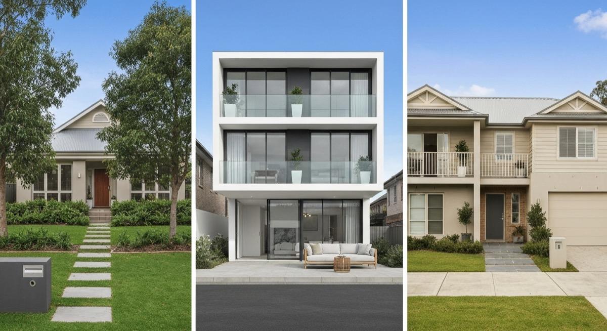 Houses vs units vs townhouses investment performance comparison