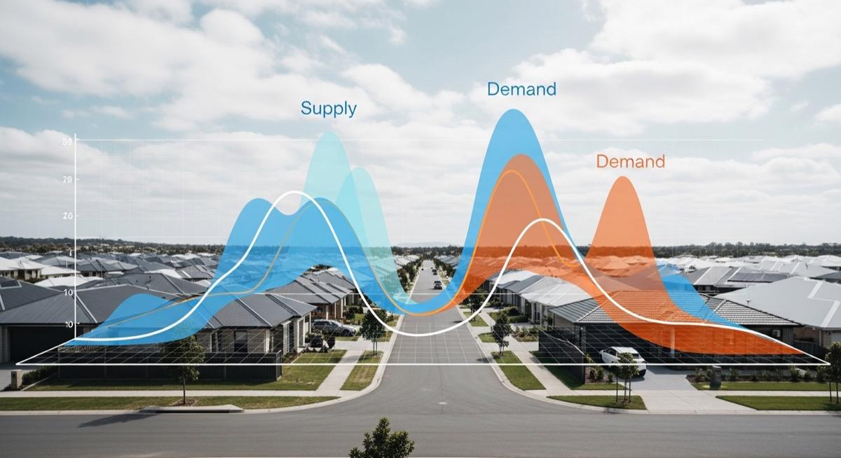 What Supply and Demand Metrics Actually Tell You About a Suburb and How to Read the Signals